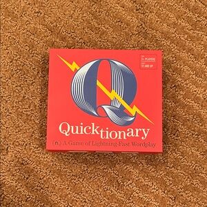 Quicktionary Word Game